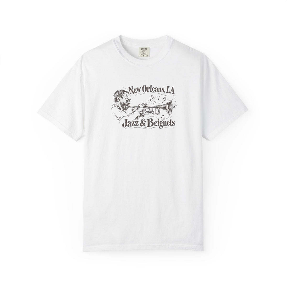 New Orleans Jazz & Beignets Tee