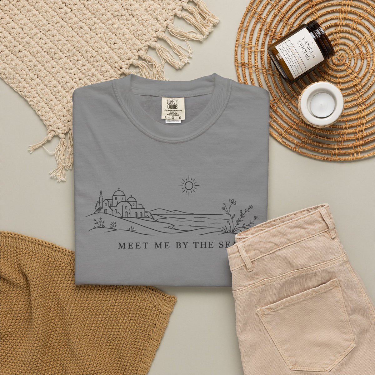 Meet Me by the Sea Tee