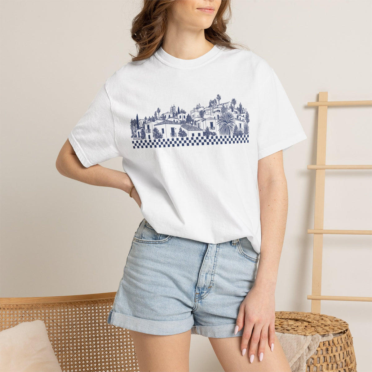 Blue Skyline Tee