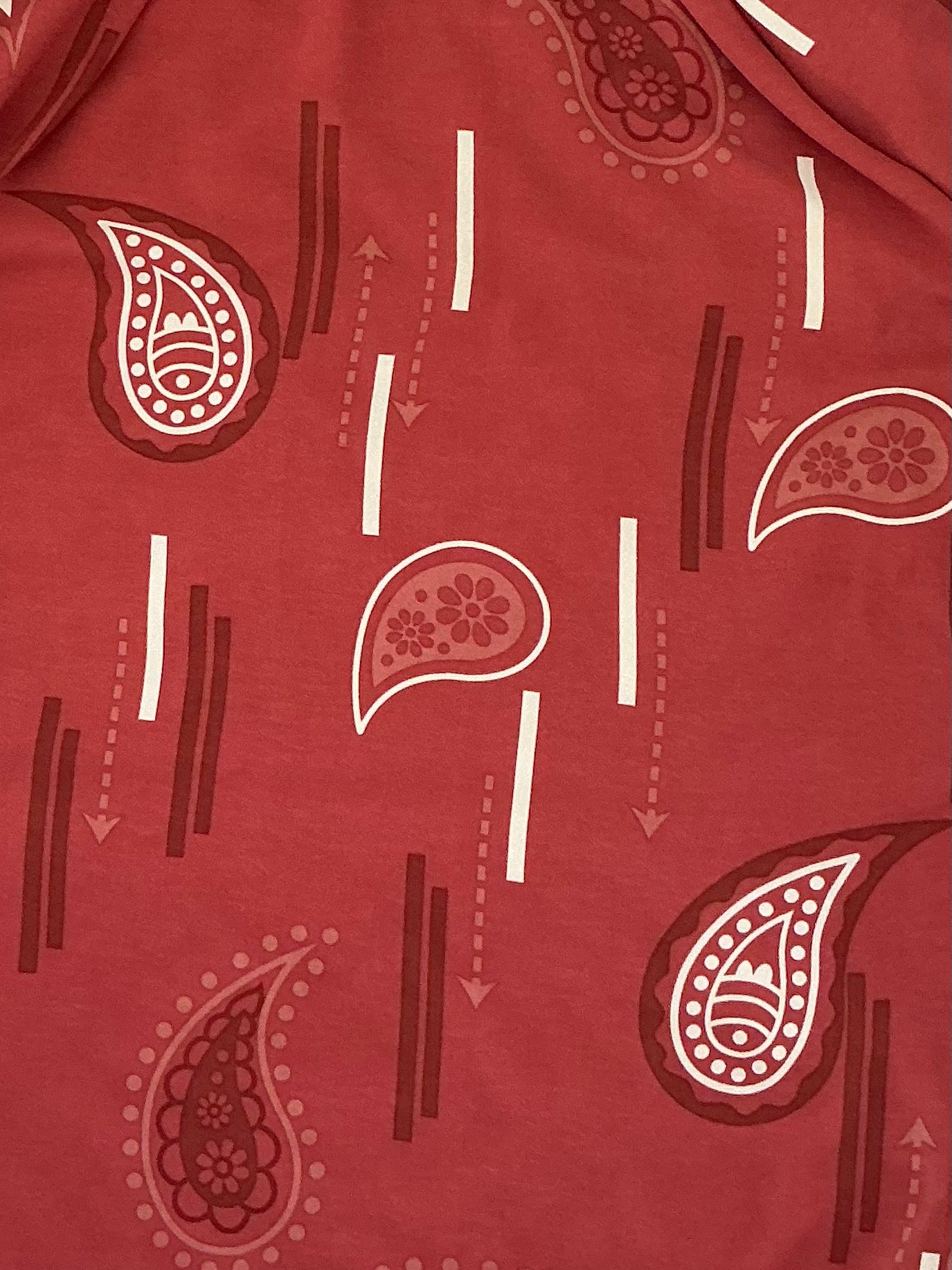 Terracotta Paisley Kimono