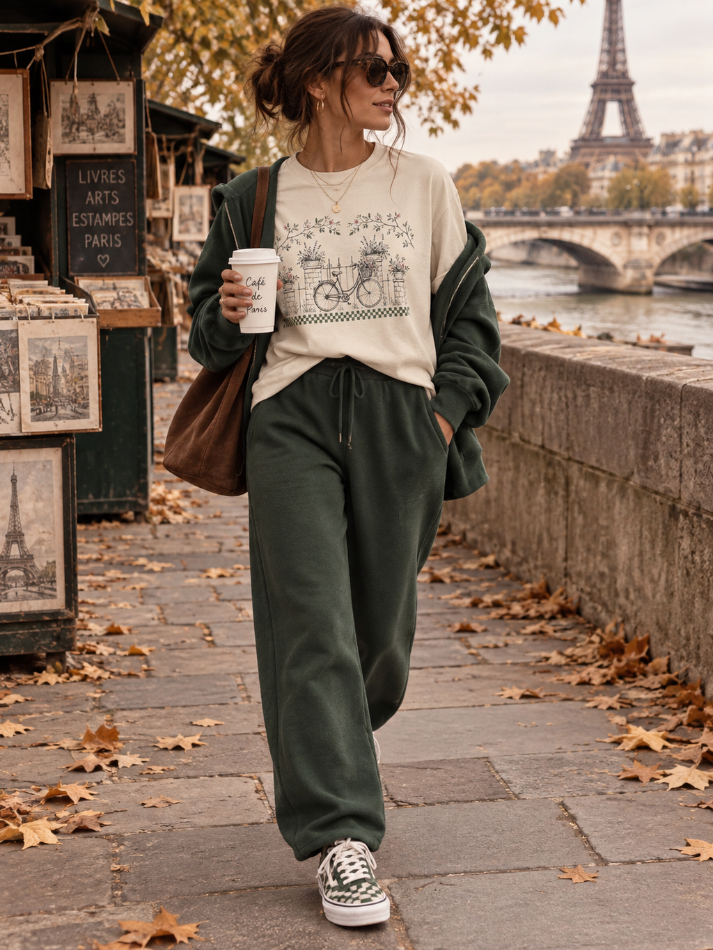 Paris Garden Ride Tee