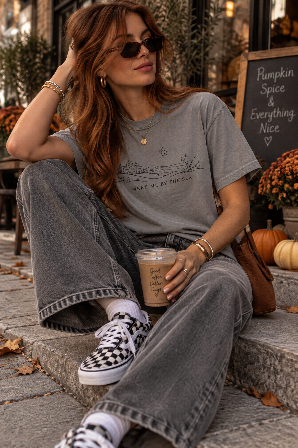 Meet Me by the Sea Tee