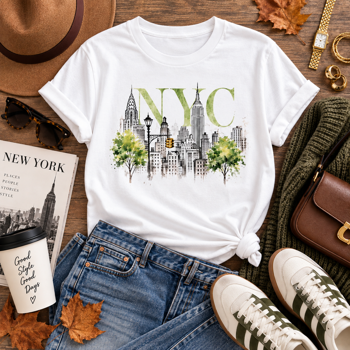 Downtown Darling Tee