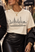 NYC Slightly Cropped Tee