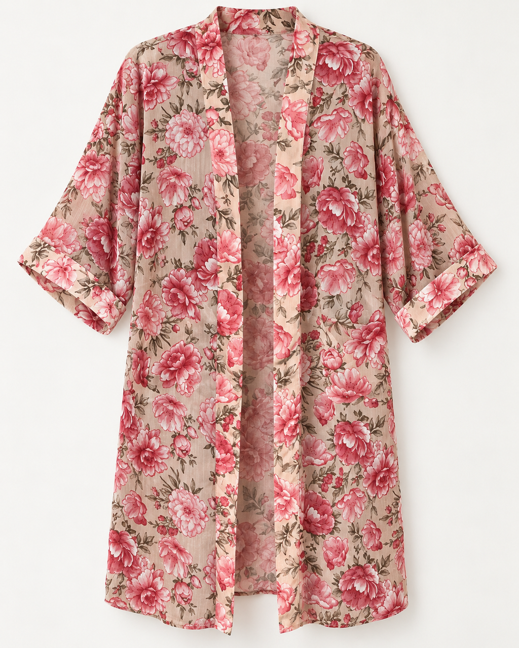 Rose Floral Kimono
