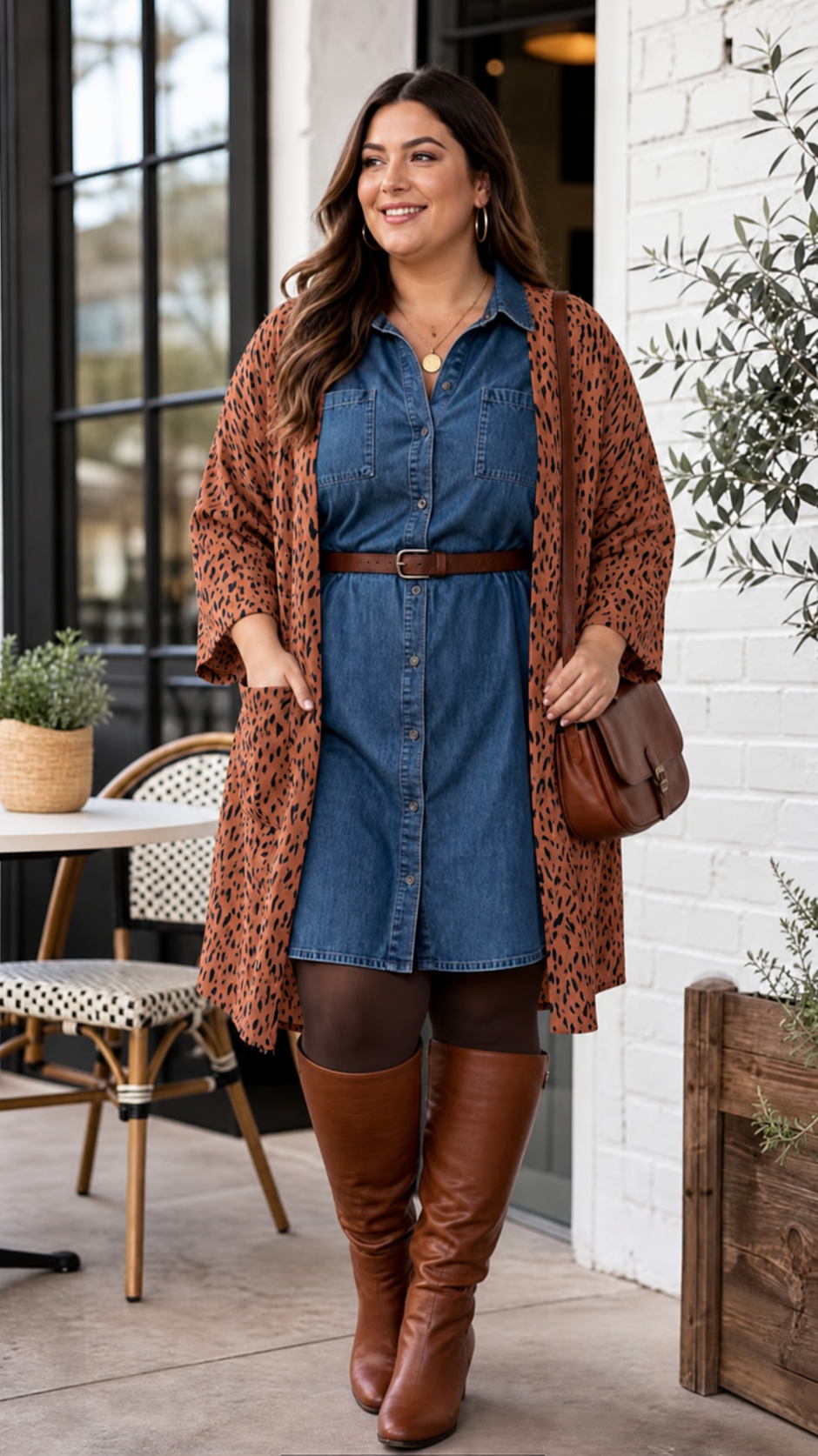 Autumn In New York Kimono