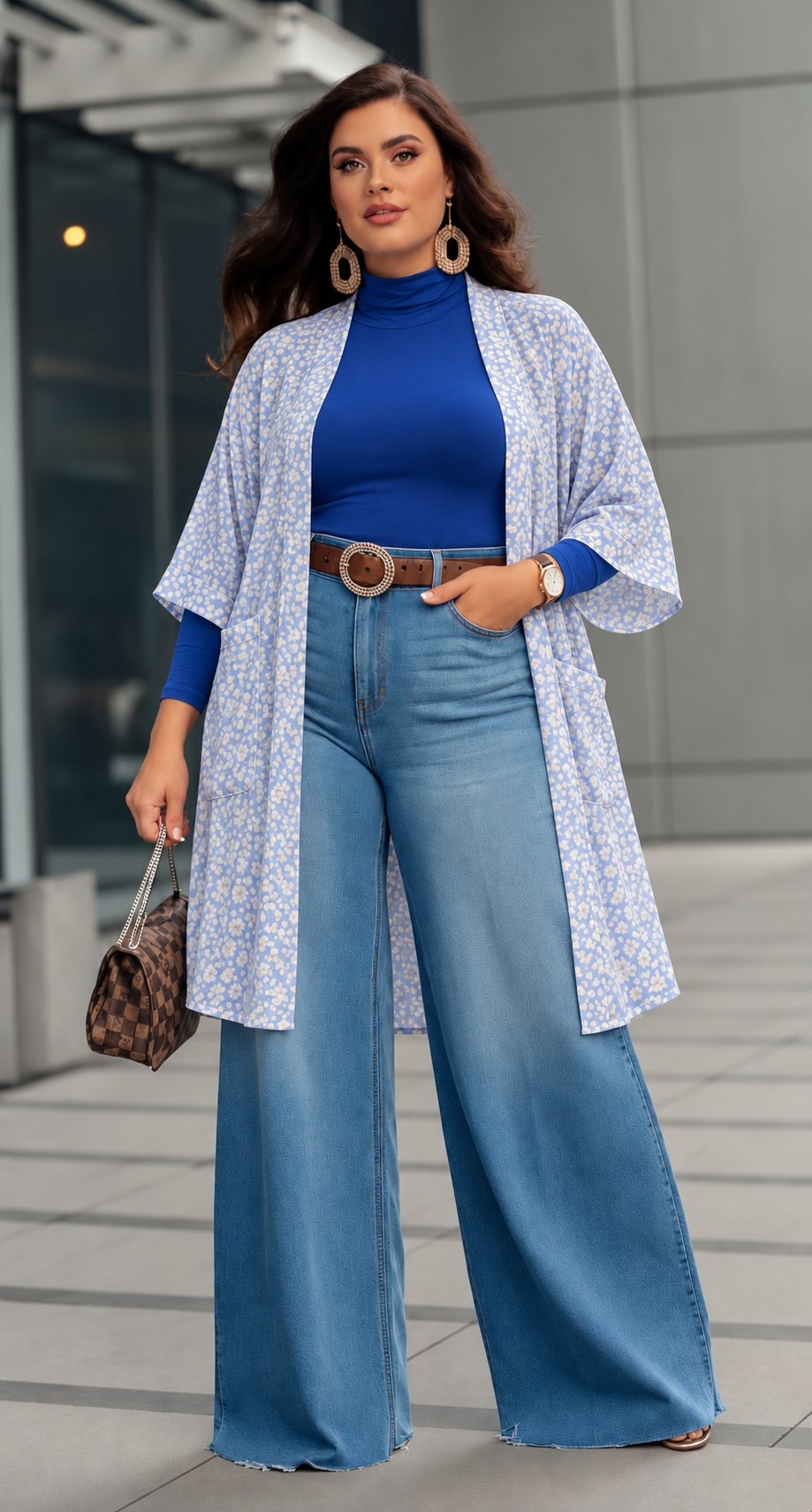 Bluebell Bloom Kimono